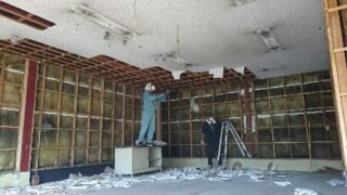 店舗の解体