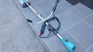 充電草刈機に初挑戦。