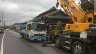 台風被害  屋根が飛んでしまい修理