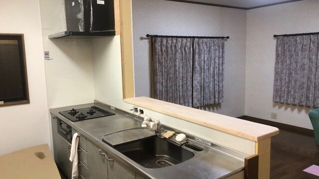 カウンターできた