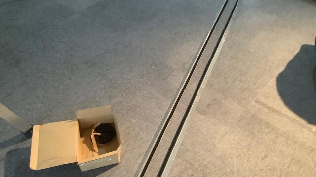 長尺の材料運搬