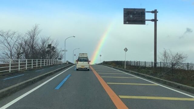 湖岸を走っていると。