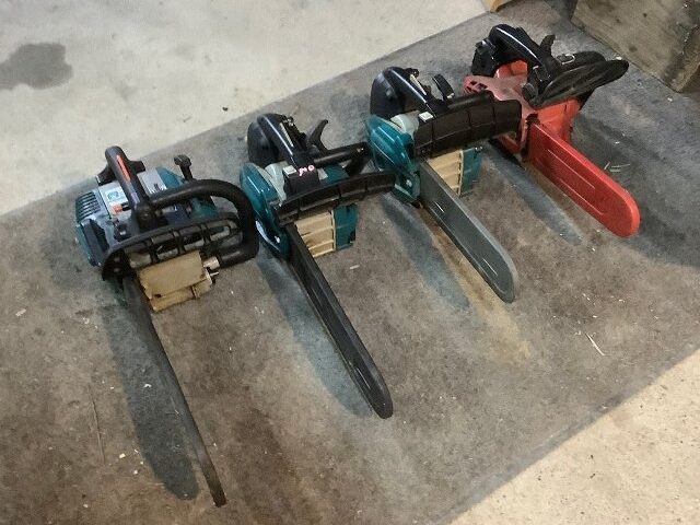 チェーンソー メンテナンス完了