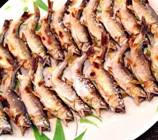 鮎の塩焼き