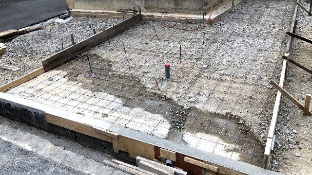 コンクリート打ち