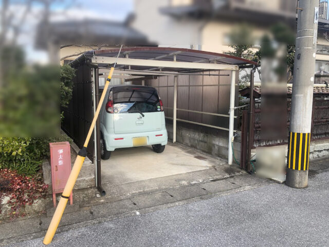 カーポート若返り　2　完成