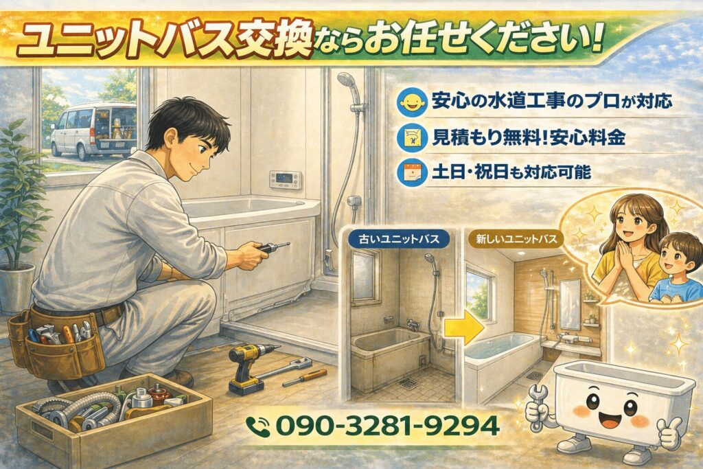 ユニットバス お風呂交換