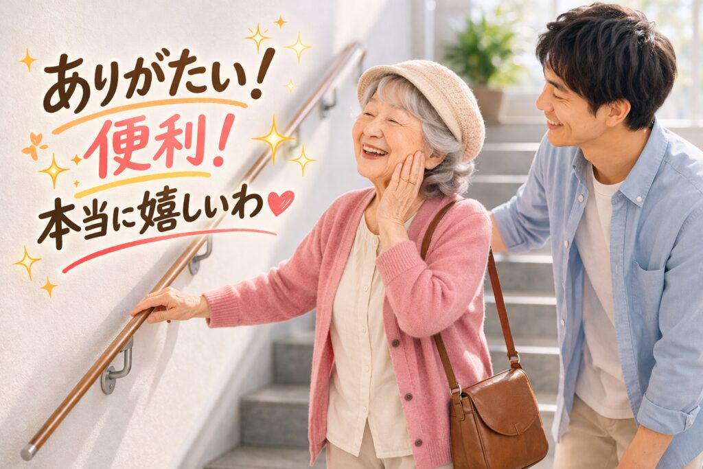 【愛荘町】手摺 取付 交換 修理 修繕 地元密着 北川工務店 (介護保険) 5,000円～